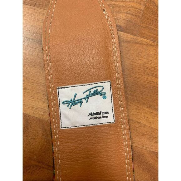 Henry Heller Multicolor Stripes Guitar Strap 48-in - Picture 5 of 13